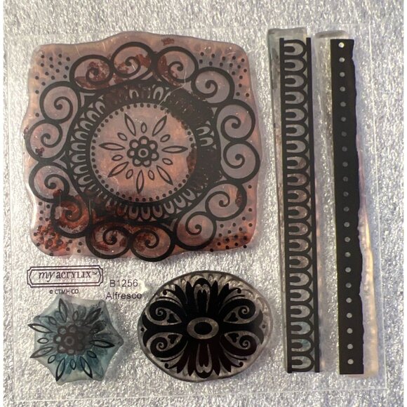 My Acrylix Alfresco B1256 Stamp Set - Picture 5 of 5